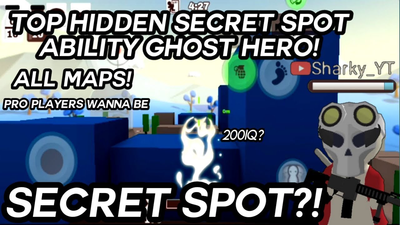 Best Pro Player Hidden Spot Ghost Hero Ability Reveal | Milkchoco Tips