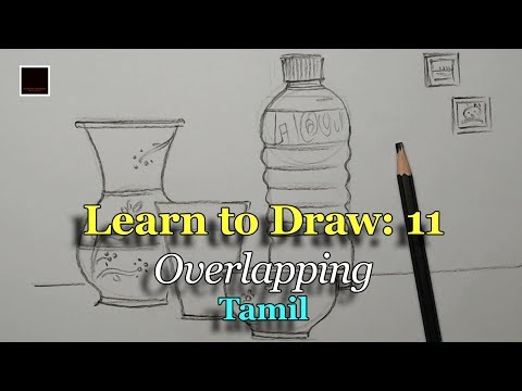 Learn To Draw 11 Overlapping Youtube
