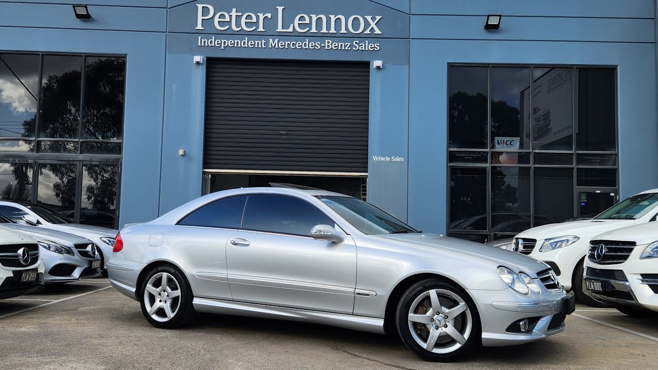 2009 Mercedes CLK350 C209 COUPE Car of the Week 