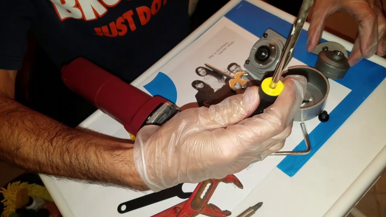 Harbor Freight Polisher 69924 Greasing YouTube