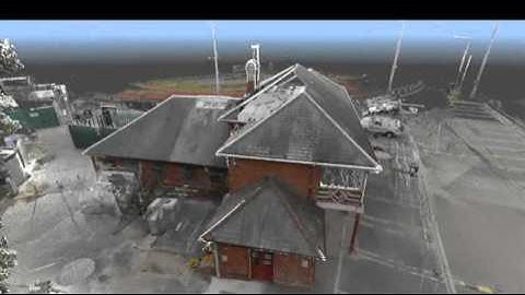 Laser Scanning Survey of Building to 3D Model by Murphy Surveys