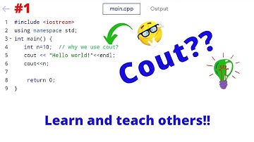 #1 C++ Console output with Cout practically in Urdu/Hindi| How to use it??| WA top teach