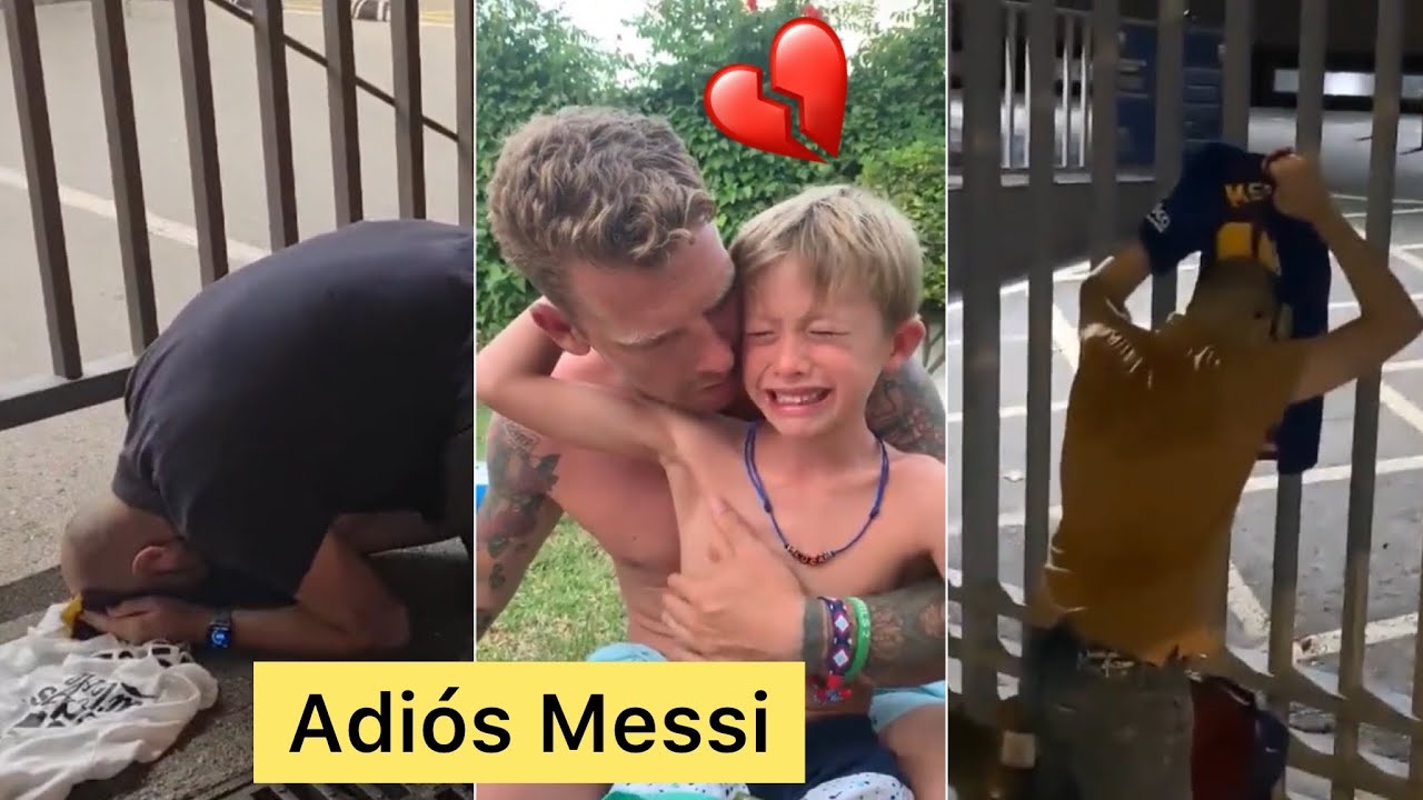Las reacciones más tristes ante la salida de Lionel Messi del Barcelona