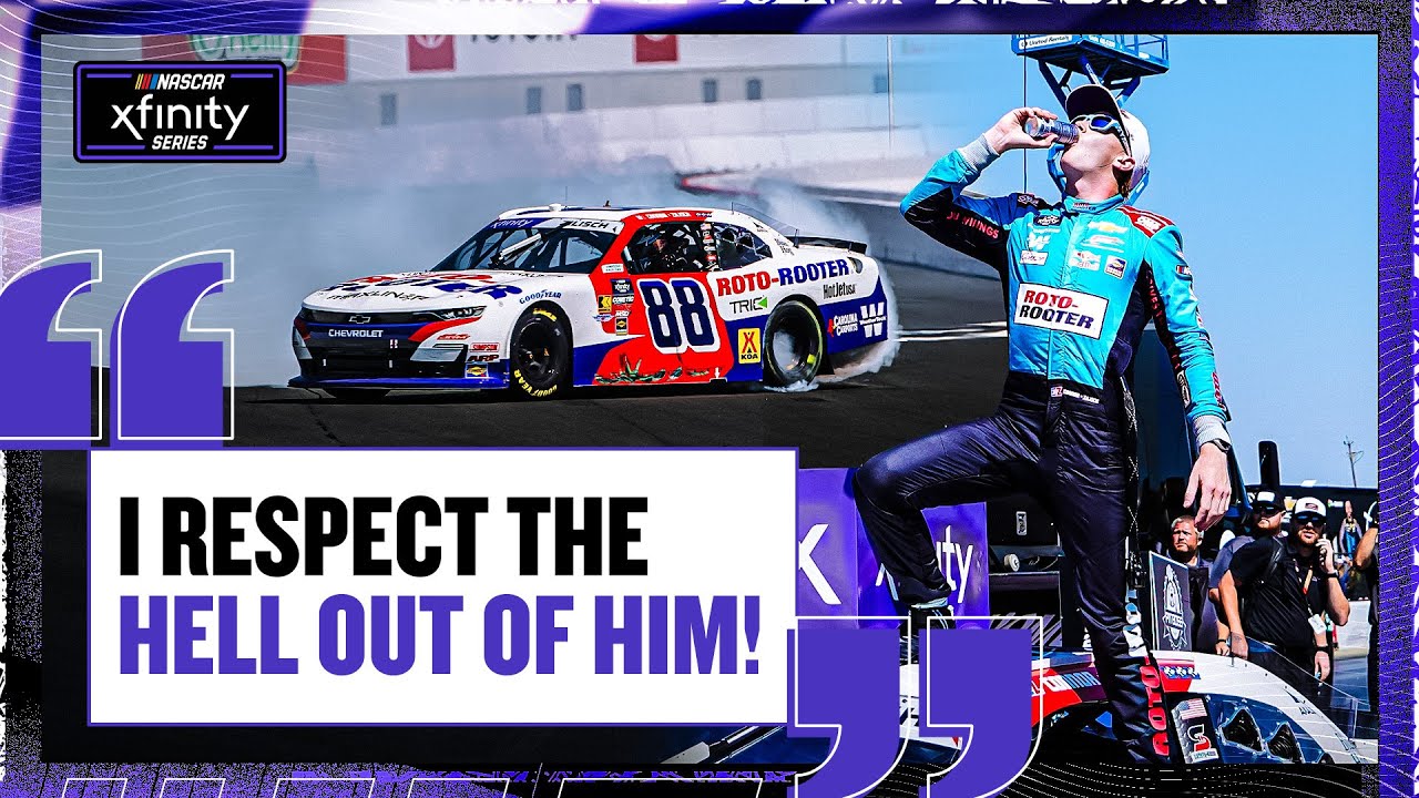 Connor Zilisch, Dale Earnhardt Jr. React to BIG Sonoma Win | 2025 NASCAR Xfinity Series
