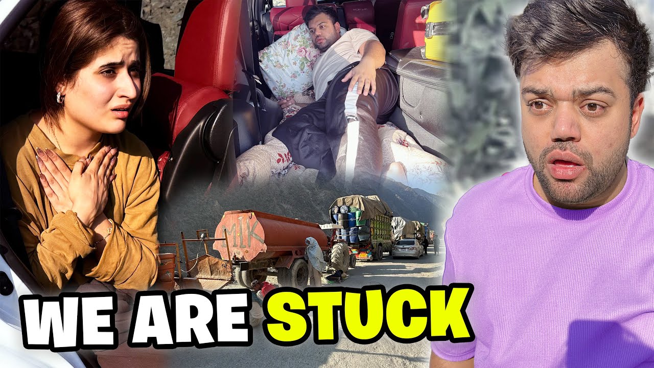 Gari Mein Sona Padega 😭 | We Are Stuck in the Mountains 😱 | Aroob Got Sick 😔