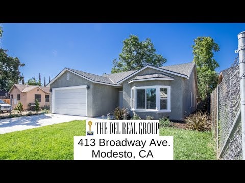 413 Broadway Ave., Modesto, CA home video tour