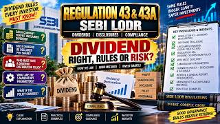 🚨 Dividend Policy Changed What Listed Companies MUST Disclose | Regulation 43A