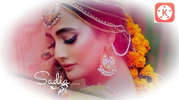 Wedding video editing in kinemaster || Cinematic wedding anniversary video editing || Confused tech