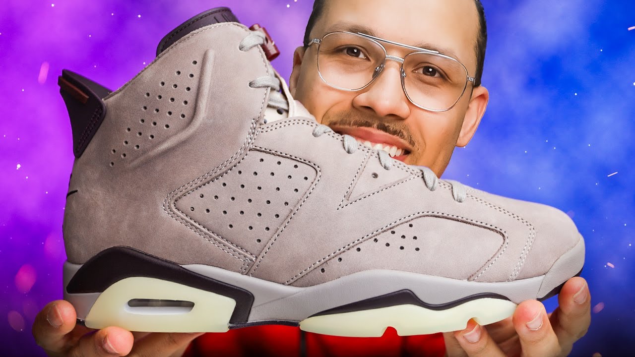 Air Jordan 6 A Ma Maniere Smokey Mauve - YouTube