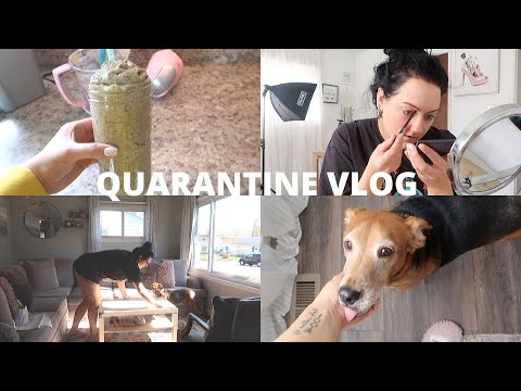 vlog:-clean-with-me,-daily-skincare/makeup-routine,-healthy-smoothie-recipe-&-bathroom-renovation!
