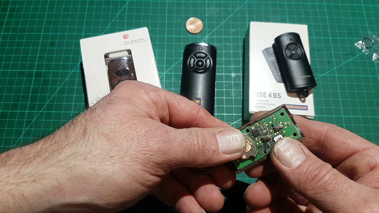 Probleme Hörmann Handsender BS öffnen Batteriewechsel Reset Festcode