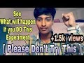 MOST DANGEROUS SALT ICE EXPERIMENT DON T TRY THIS AT HOME II CHALLENGE II EASIEST ALSO