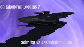 What if Shizon had to go after Locutus instead of Picard. starteck bridge Commander.