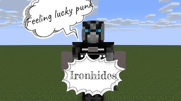 Transformers ironhide minecraft animation
