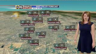 The warm-up continues Thursday, but a slight cool down is ahead