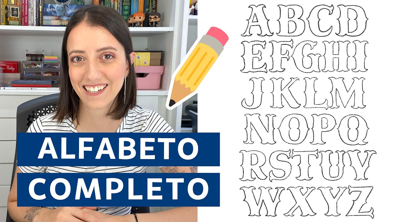 COMO FAZER LETRAS COM SERIFA | Marina Viabone