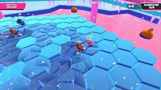 Fall Guys: Ultimate Knockout Duos Win Thin Ice