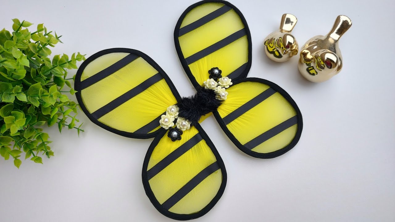 Asinha de abelha 🐝🐝🐝 #pap#diy