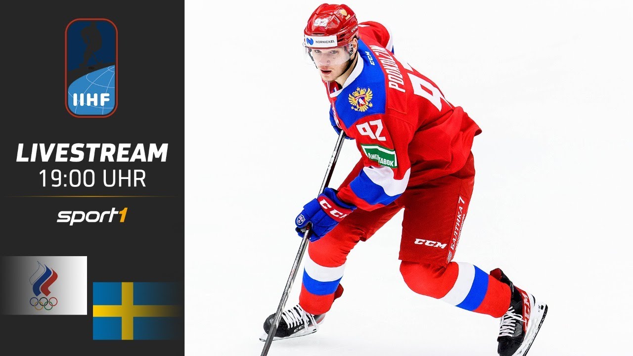 LIVE 🔴 Eishockey - IIHF WM Russland - Schweden Gruppe A