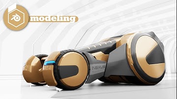 Blender concept vehicle  modeling tutorial free download