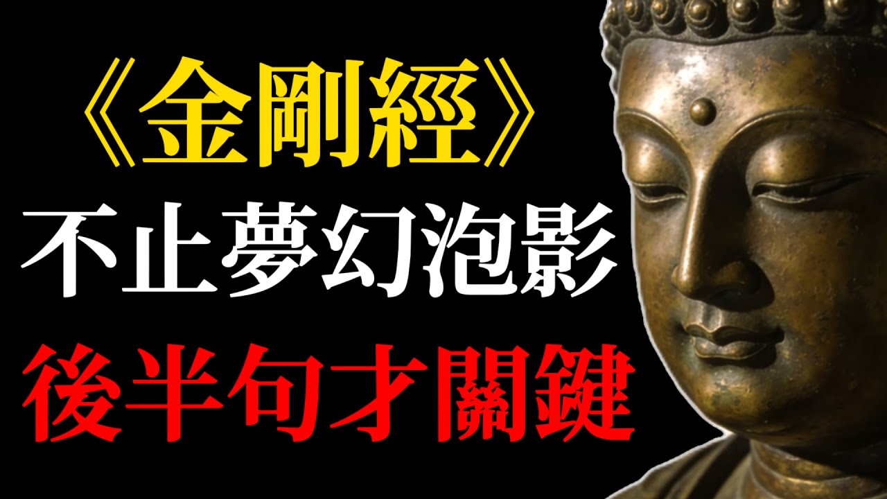 《金剛經》不止「夢幻泡影」，禪師開示：後半句才是修行關鍵！#金剛經#佛學故事#佛法應用#如夢幻泡影#應作如是觀#禪宗智慧#佛法入世#修行生活#佛學#觀心修行#佛學開示#禪心之道