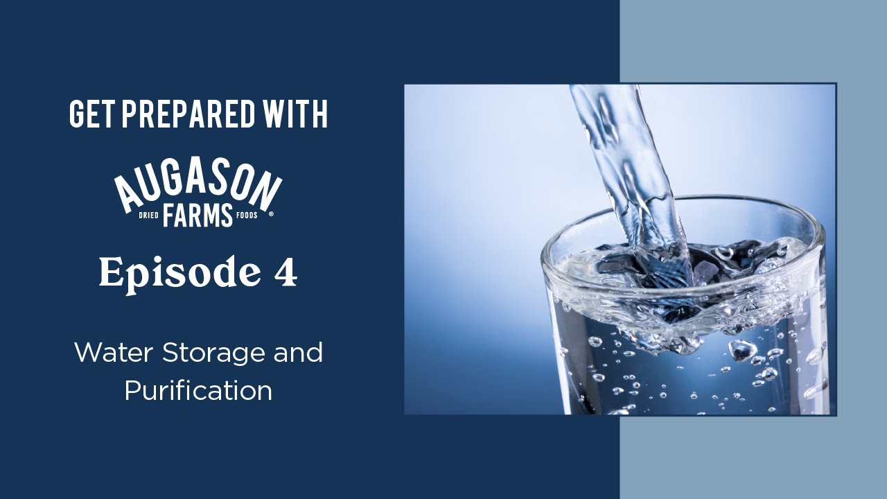 Emergency Water Storage & Purification: How Much to Keep and How to ...