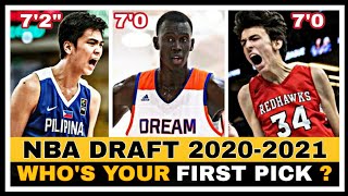 TOP 7-FOOTERS IN 2020-2021 NBA DRAFT? | WHO'S YOUR PICK?