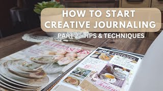 Creative Journaling for Beginners Part 2 ✨ Journal Ideas, Tips & Techniques