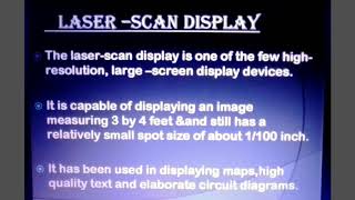 Laser Scan Display
