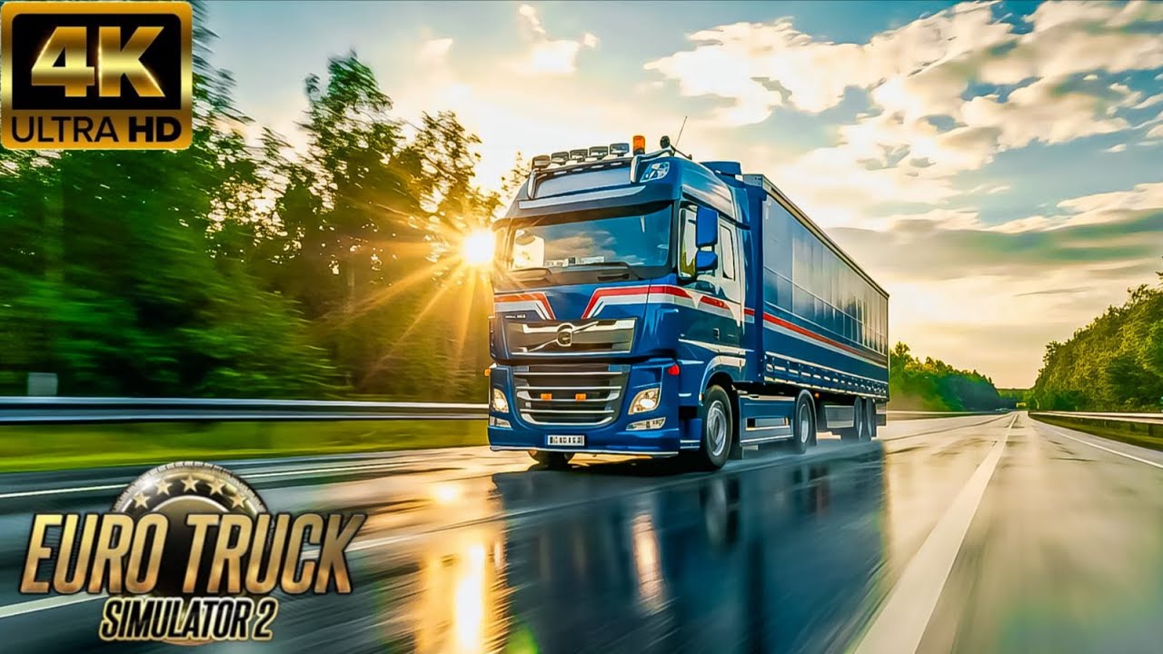 ] Euro Truck Simulator 2 – Ultra Realistic Highway Drive! 😳🔥 # ...