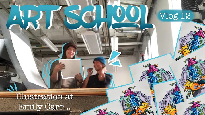 My SECOND Year At EMILY CARR - ILLUSTRATION & Chao...