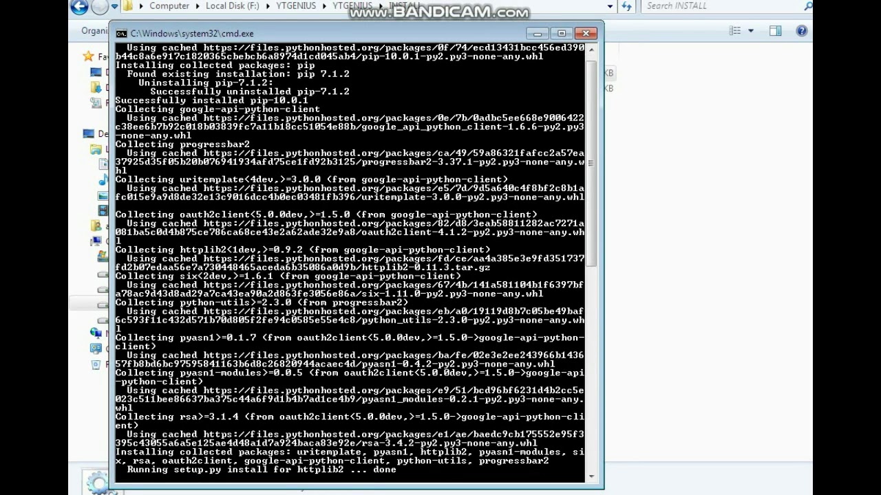 Langkah 1 Cara Install Python & Install bat - YouTube