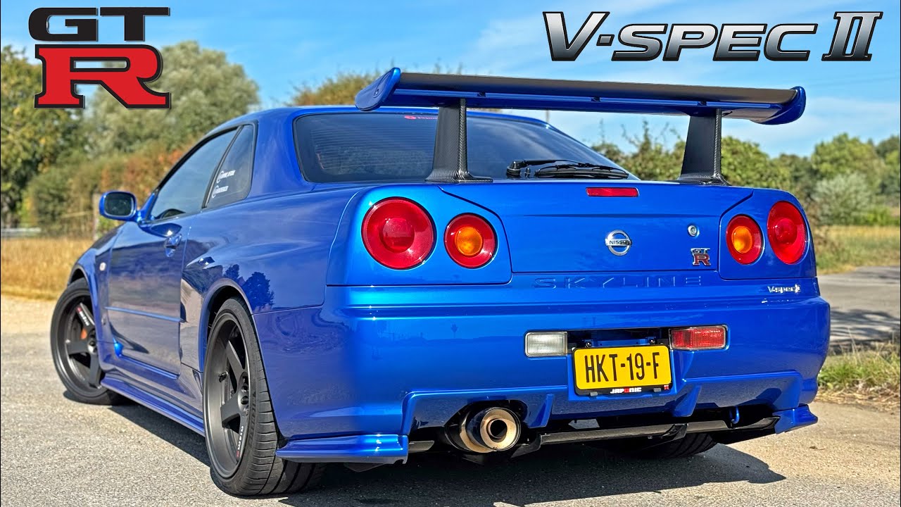 NISSAN GTR R34 V SPEC II // REVIEW on AUTOBAHN