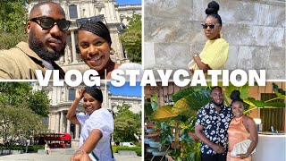 STAYCATION IN LONDON POST LOCKDOWN | WE SHOULD HAVE BEEN IN JAMAICA | VLOG