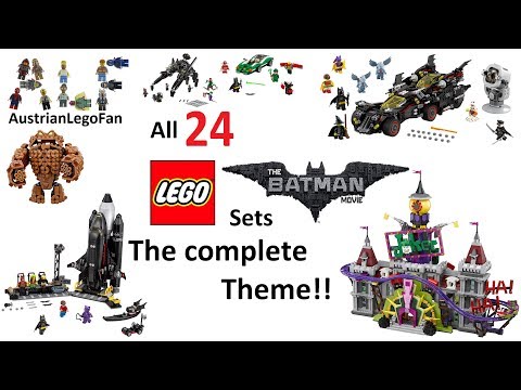 All boxed Lego Batman Movie Sets 1st Wave 2017 for more Videos please Subscribe https://www.youtube.. 