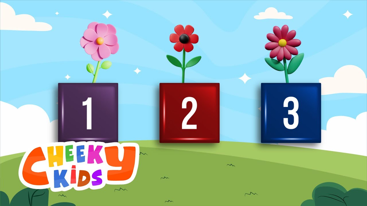 🔢 Count from 1 to 50 Song | Fun Number Learning for Kids | Cheeky Kids ...