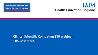 Celebrity Clinical Scientific Computing STP webinar Net Worth
