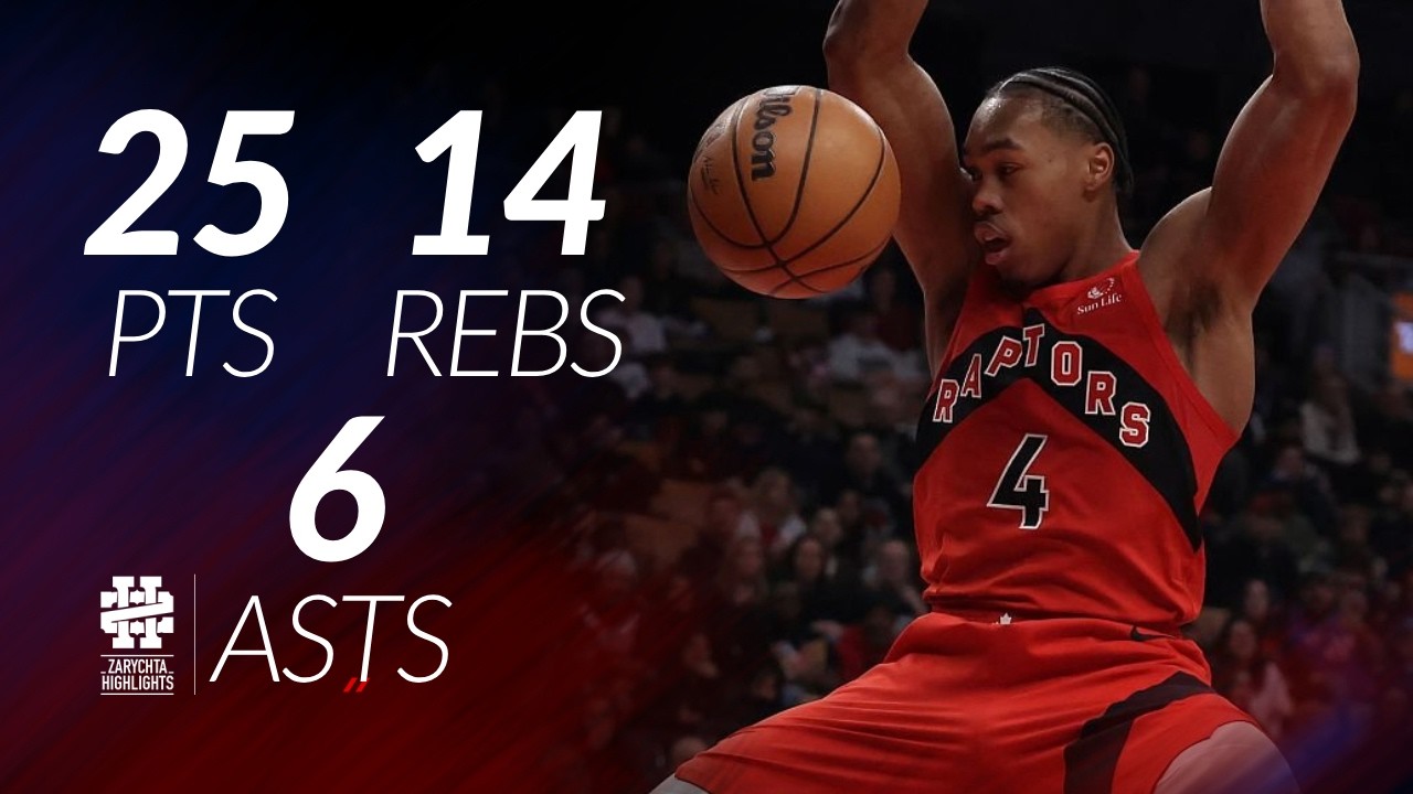 Скотти Барнс 25 очков, 14 подборов, 6 передач против «Пэйсерс» в сезоне 25/26