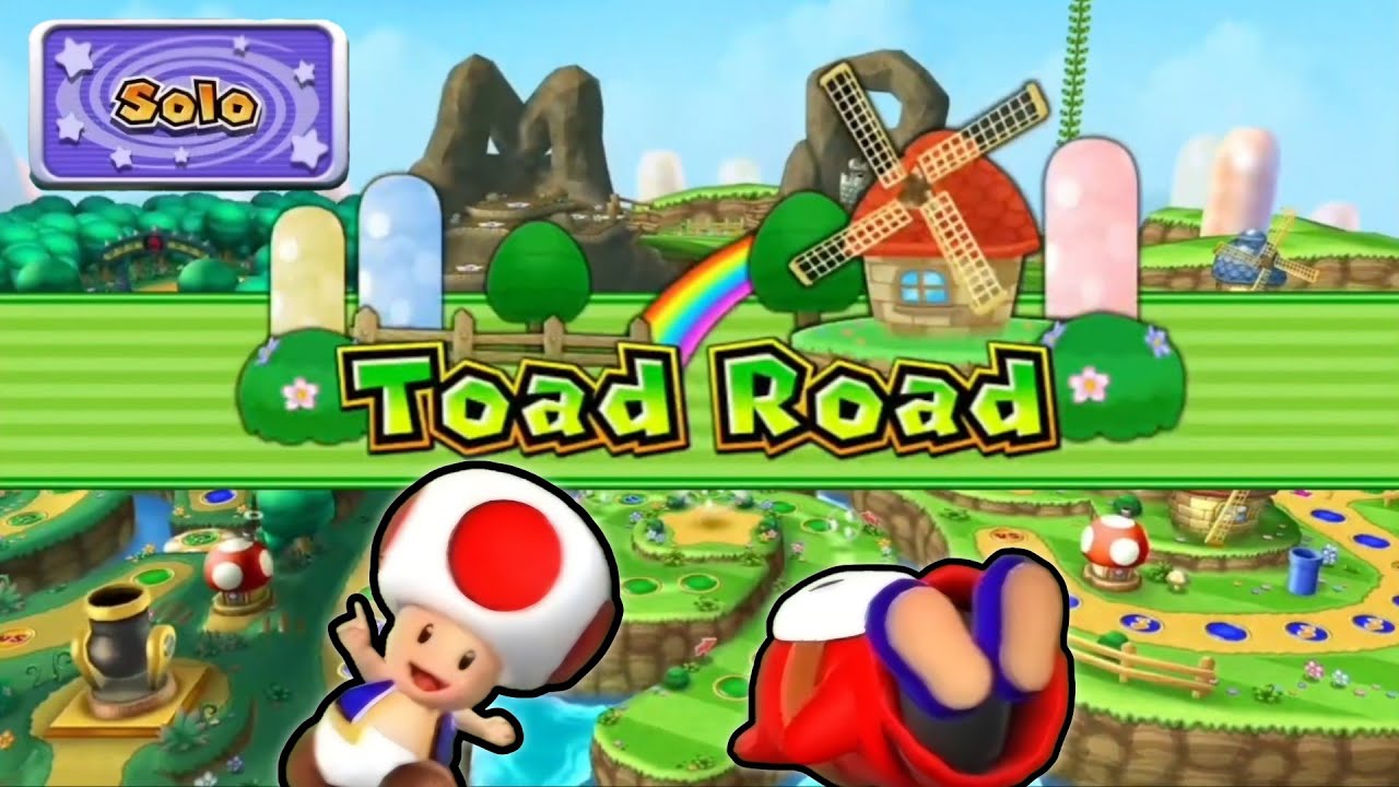Mario Party 9 - Solo Mode [1v1] - Toad vs Shy Guy - Toad Road The ...