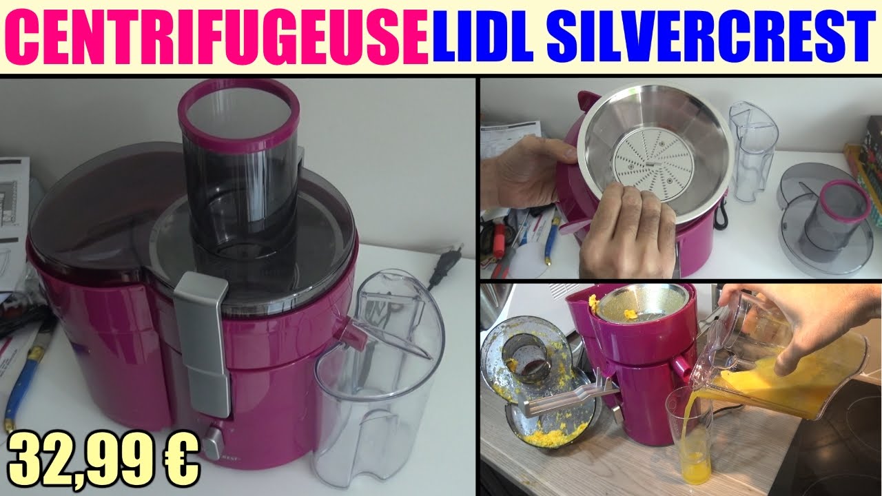 Centrifugeuse Lidl Silvercrest Sfe 450 C1 Juicer Entsafter Licuadora Extrateur De Jus