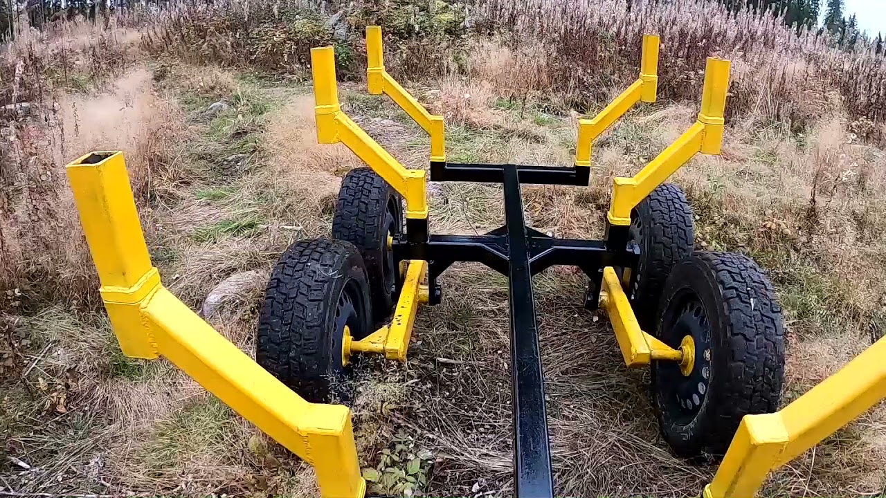 Telikärry mönkijän perään osa 9. Kärryn kasaus ja testiä