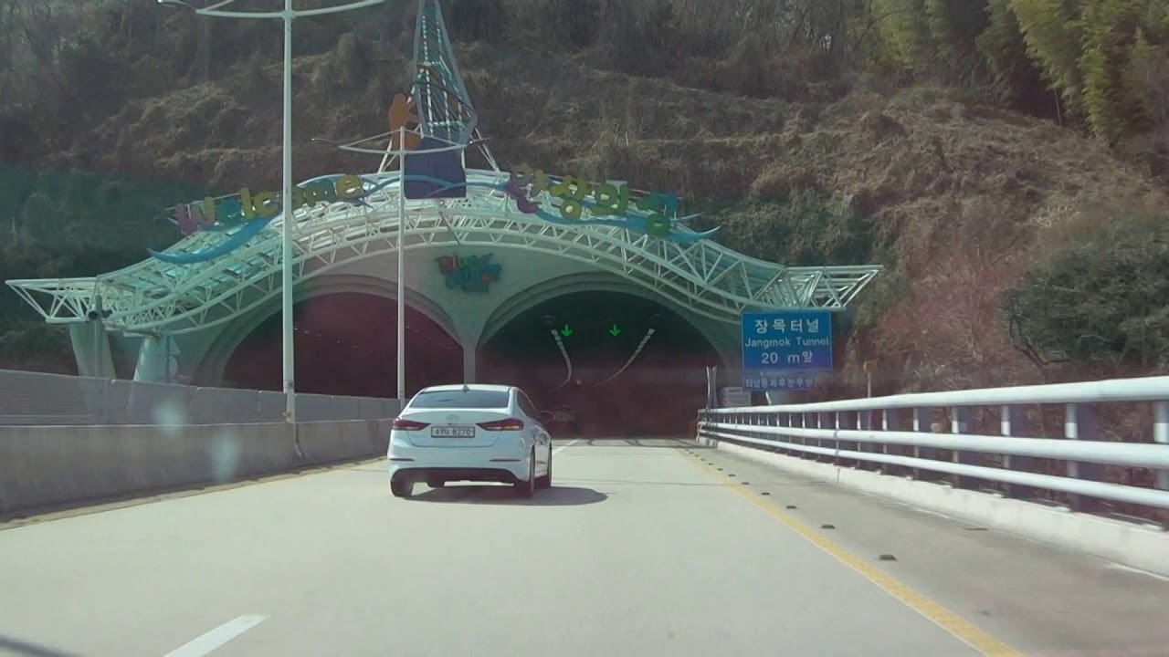부산 가덕도 거가대교 입구부터 거제 해금강 까지 주행 영상 입니다