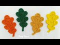 Crochet Oak Leaf Pattern I Crochet Fall Leaf