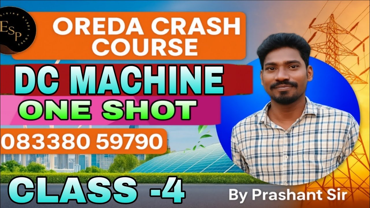 🔋 DC Generator Explained Step by Step | Class 4 Lecture DC MACHINE 4 ...
