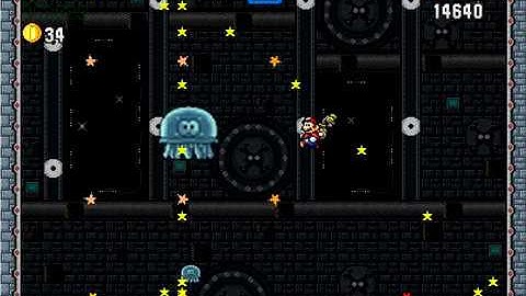 SMBX 1.4.4 - Custom Level : Outer Space Station