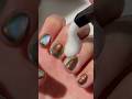 how to do mood ring nails | cateye &amp; chrome nails