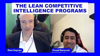 The lean Competitive Intelligence programs
