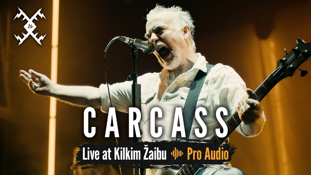 CARCASS | live at KILKIM ŽAIBU XXVI (2026) - YouTube