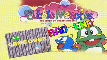 Bubble Memories  The Story of Bubble Bobble III (Bad End) Arcade 1995 [ HD ]