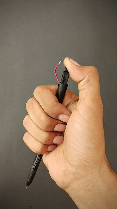 Shock pen 🖋️ 🤯 #shorts #experiment